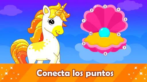 Juegos unicornio de 2-4 años screenshot