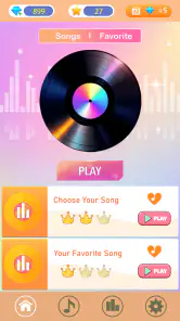 Katseye Piano Game Tiles screenshot