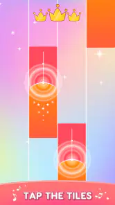Katseye Piano Game Tiles screenshot