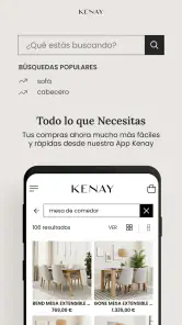 Kenay Home - Marca de muebles screenshot