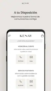 Kenay Home - Marca de muebles screenshot