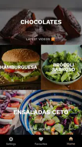 Keto Recetas - dieta español screenshot