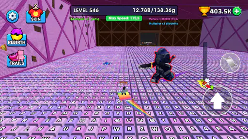 Keyboard Escape: Speed Parkour screenshot