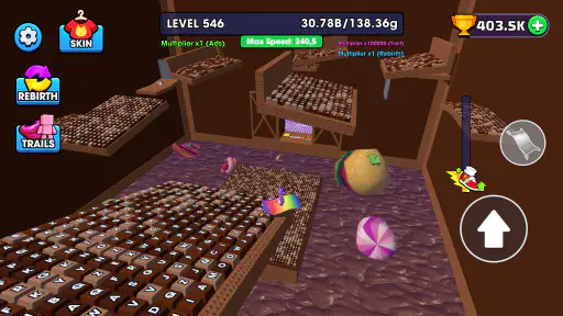 Keyboard Escape: Speed Parkour screenshot