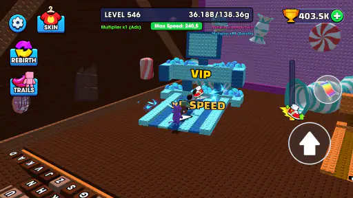 Keyboard Escape: Speed Parkour screenshot