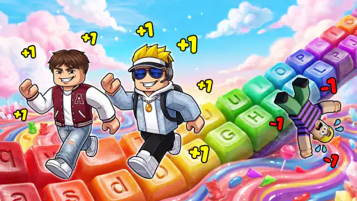 Keyboard Obby: ASMR Speed Run screenshot