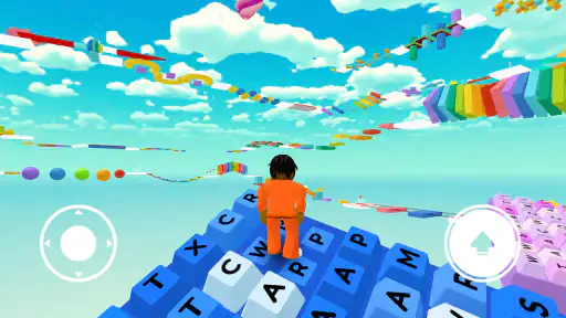Keyboard Obby: ASMR Speed Run screenshot