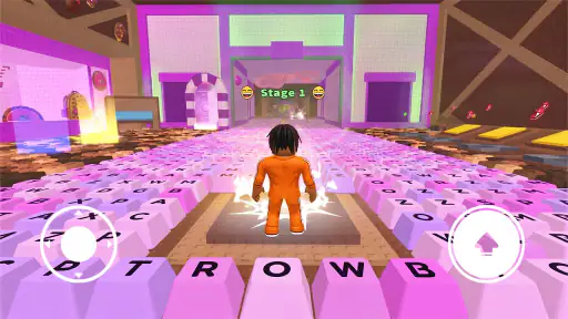Keyboard Obby: ASMR Speed Run screenshot