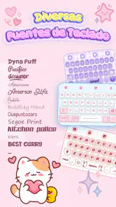Keyboard Themes: Emoji Fonts screenshot
