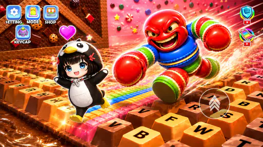 Keyboard Tower: ASMR Climb screenshot