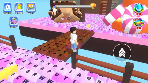 Keyboard Tower: ASMR Climb screenshot