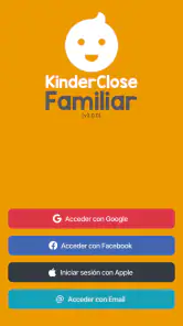 KinderClose Familiar App screenshot