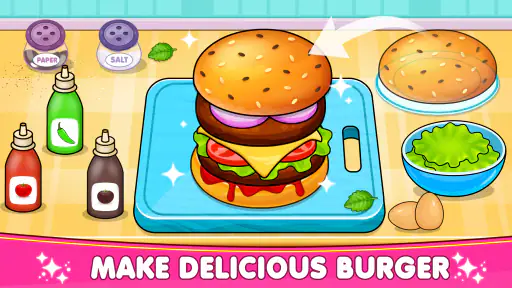 Kitchen Set Cooking Chef Time screenshot