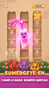 Kitty Sort: Twisted Tails screenshot