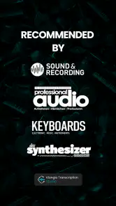 Klangio Transcription Studio screenshot