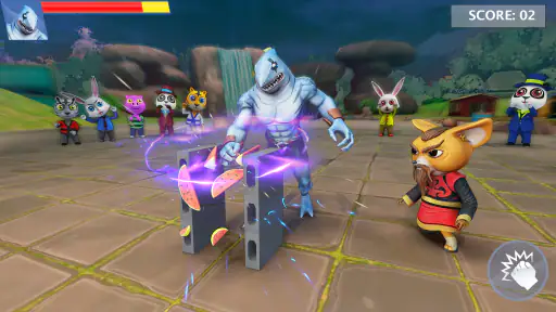 Kung Fu Animal: Fighting Games screenshot