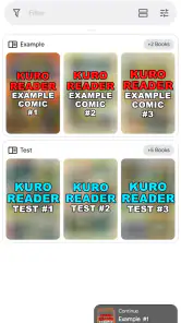 Kuro Reader+ screenshot