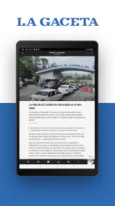 La Gaceta screenshot