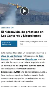 LA PROVINCIA screenshot