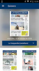 LA VANGUARDIA EDICIÓN IMPRESA screenshot