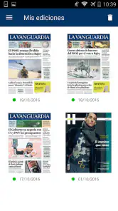 LA VANGUARDIA EDICIÓN IMPRESA screenshot