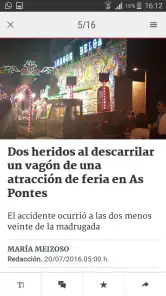 La Voz de Galicia screenshot