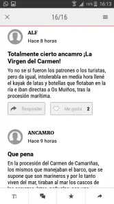 La Voz de Galicia screenshot
