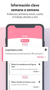 LactApp: Embarazo y Lactancia screenshot
