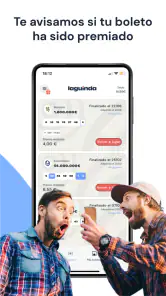 Laguinda, tu lotería online screenshot