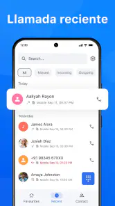 Lanzador de lamadas telefónics screenshot
