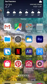 Lanzador iOS 17 Lite screenshot