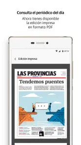 Las Provincias screenshot