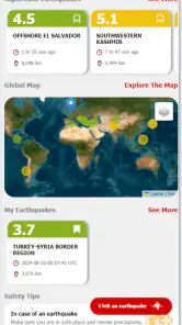 LastQuake - EMSC Terremotos screenshot
