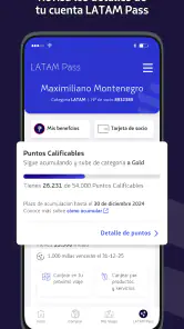 LATAM Airlines screenshot