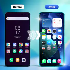 Launcher iOS 26 Theme screenshot