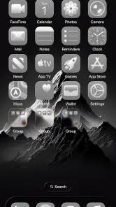 Launcher iOS 26 Theme screenshot