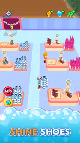 Laundry Rush - Juego inactivo screenshot