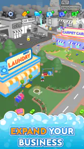 Laundry Rush - Juego inactivo screenshot