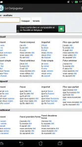 Le Conjugueur screenshot