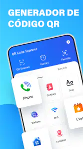 Lector Codigo QR, Barras screenshot
