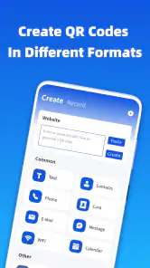 Lector de códigos QR screenshot
