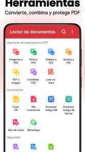 Lector de documentos: PDF, DOC screenshot