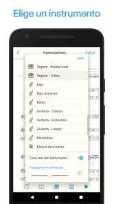 Lector de notas y partituras screenshot