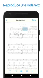 Lector de notas y partituras screenshot