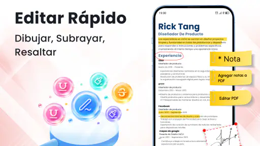 Lector de PDF - Ver y editar screenshot