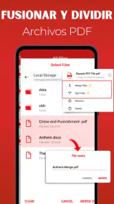 Lector PDF, Abrir PDF Archivos screenshot