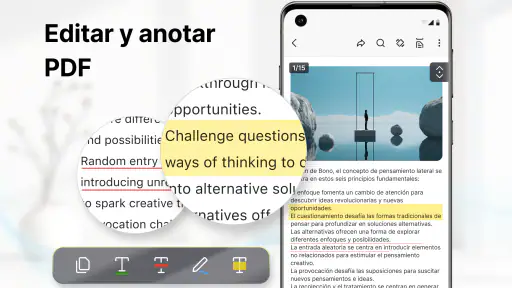 Lector PDF: Editor Y Escáner screenshot