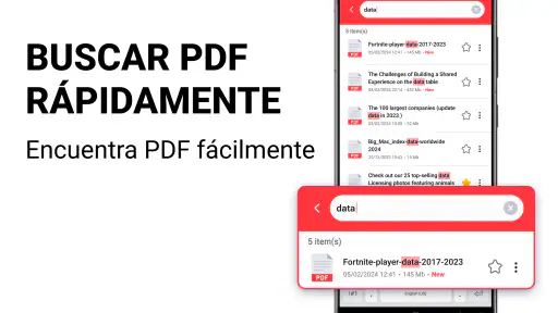 Lector PDF y Visor PDF Archivo screenshot