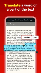 Lectura en español, audiolibro screenshot