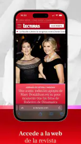 LECTURAS revista impresa screenshot
